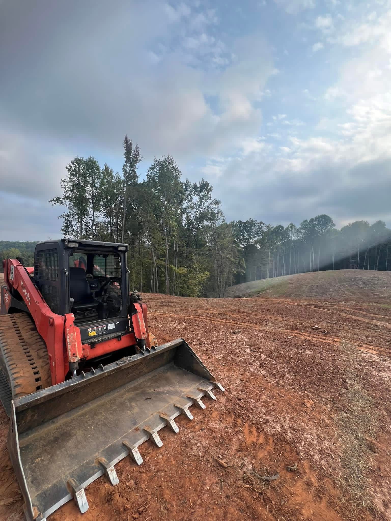 Skid steer site work